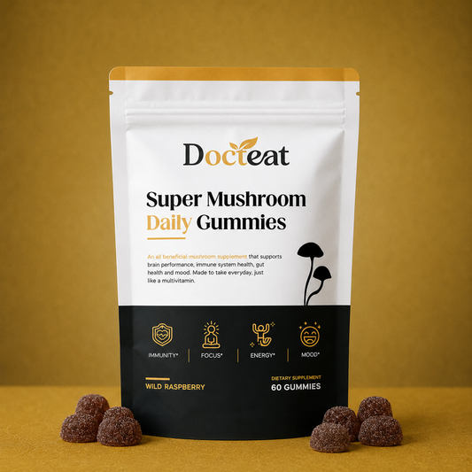 VANTA Super Mushroom Gummies – 60 Gummies for Focus, Energy & Wellness